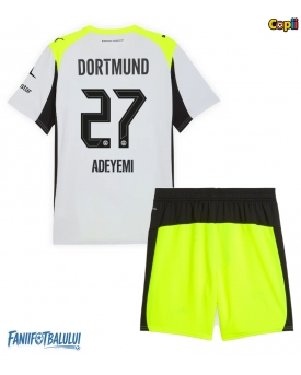 Borussia Dortmund Karim Adeyemi #27 Echipament de Fotbal Replică 2025-26 Copii Deplasare (+ Șorturi)